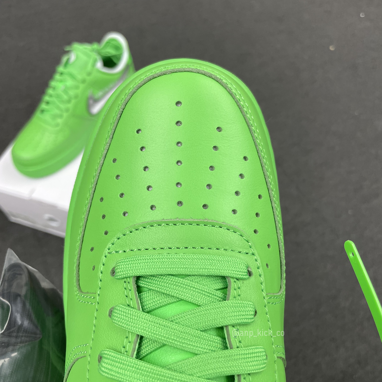 Off White Nike Air Force 1 Low Light Green (4) - newkick.app